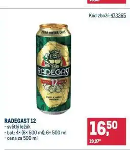 Makro Pivo radegast nabídka