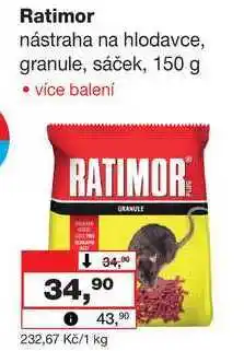 Barvy a laky drogerie Ratimor nástraha na hlodavce, granule, sáček, 150 g nabídka