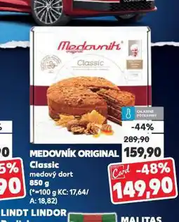 Kaufland Medovník nabídka