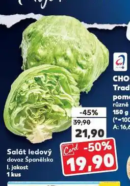 Kaufland Salát ledový nabídka