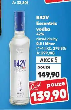 Kaufland B42v eccentric vodka nabídka