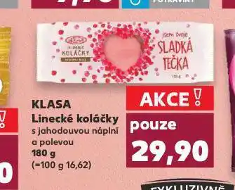 Kaufland Klasa linecké koláčky nabídka