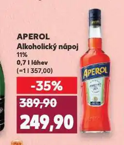 Kaufland Aperol nabídka