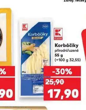 Kaufland Korbáčiky nabídka