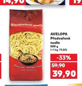 Kaufland Avelopa předvařené nudle nabídka