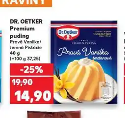 Kaufland Dr. oetker premium puding nabídka