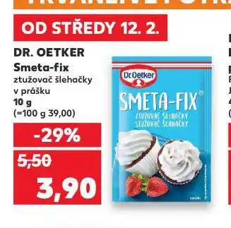 Kaufland Dr. oetker smeta-fix nabídka