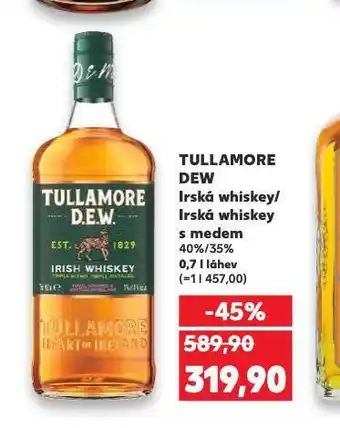 Kaufland Tullamore dew nabídka