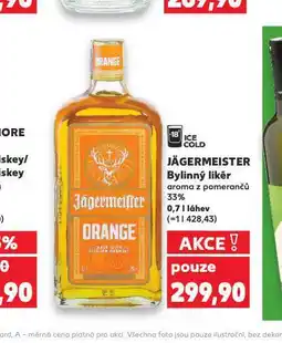 Kaufland Jagermeister nabídka