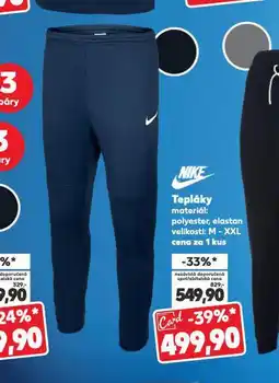 Kaufland Tepláky nabídka