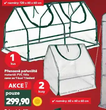 Kaufland Přenosné pařeniště nabídka