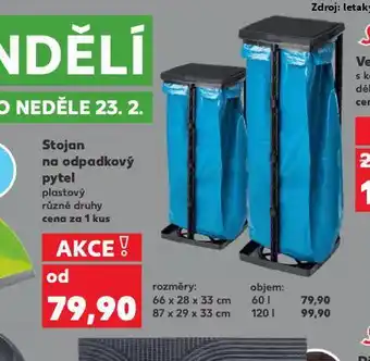 Kaufland Stojan na odpadkový pytel nabídka