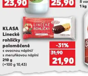 Kaufland Klasa linecké rohlíčky nabídka