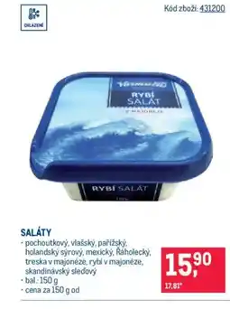 Makro Saláty nabídka