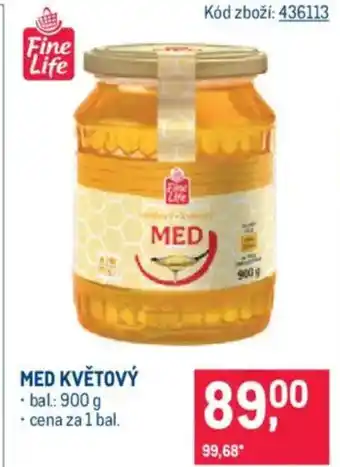 Makro Med květový nabídka