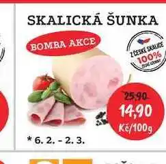 RABBIT řeznictví SKALICKÁ ŠUNKA 100g nabídka