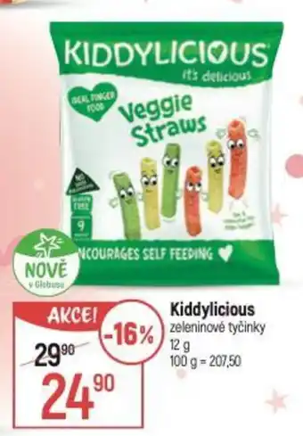 Globus Kiddylicious zeleninové tyčinky nabídka