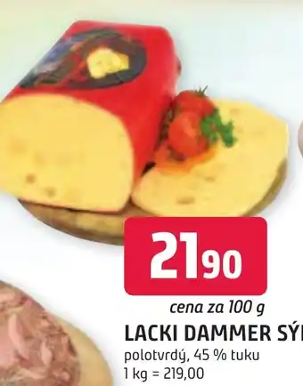 Trefa Lacki Dammer sýr nabídka