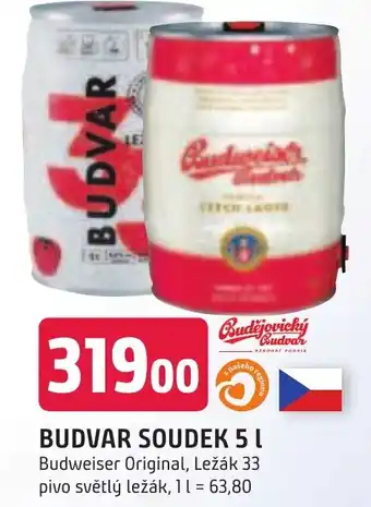 Trefa BUDVAR Soudek nabídka