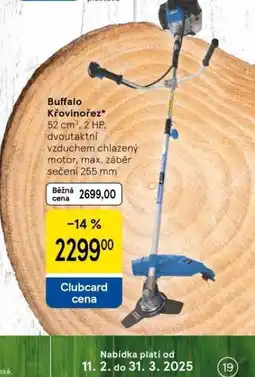 Tesco Buffalo křovinořez nabídka
