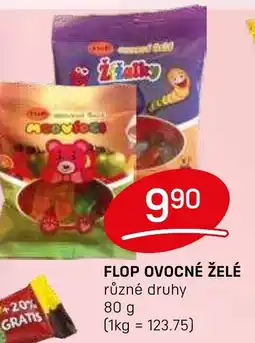 Flop FLOP Ovocné želé nabídka