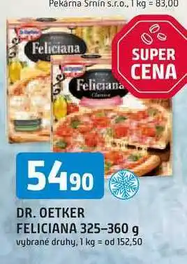 Trefa DR. OETKER FELICIANA 325-360 g nabídka