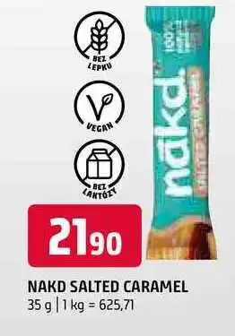 Terno Nakd salted caramel 35 g nabídka