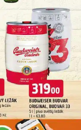 Terno Pivo budweiser budvar original nabídka