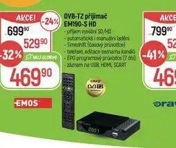 Globus Dvb-t2 přijímač emos nabídka