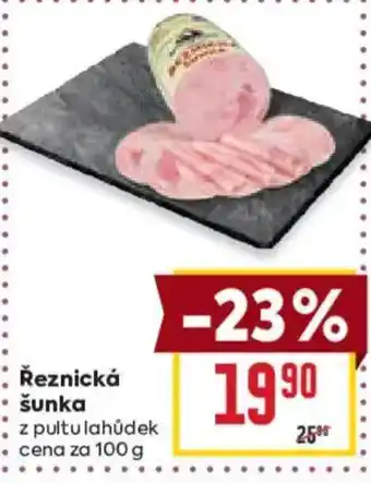 Billa Řeznická šunka nabídka