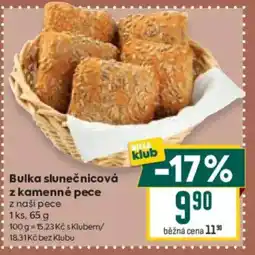 Billa Bulka slunečnicová z kamenné pece nabídka