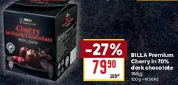 Billa BILLA Premium Cherry in 70% dark chocolate nabídka