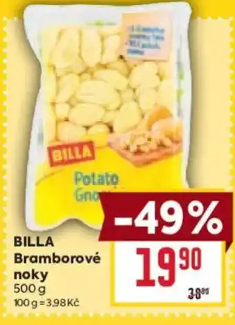 Billa BILLA Bramborové noky nabídka