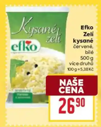 Billa Efko Zeli kysané nabídka