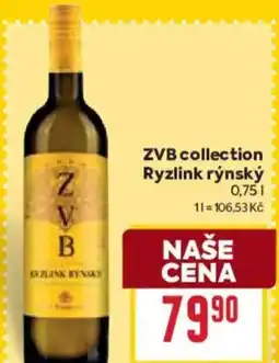 Billa ZVB collection Ryzlink rýnský nabídka