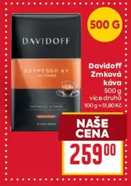 Billa DAVIDOFF Zrnková kava nabídka