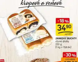 Flop JANKOVY BUCHTY různé druhy 220 g nabídka