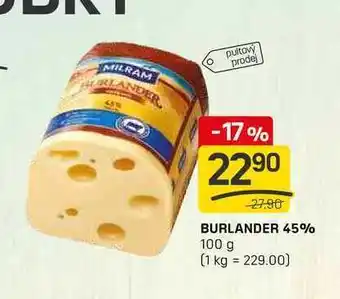 Flop BURLANDER 45% 100 g nabídka