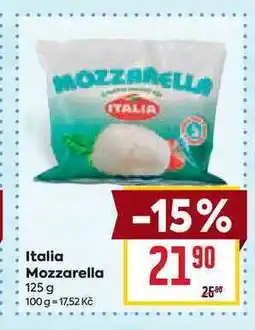 Billa Italia Mozzarella 125 g nabídka