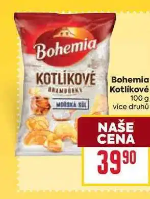 Billa Bohemia Kotlíkové 100g nabídka