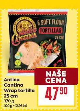 Billa Antica Cantina Wrap tortilla 25 cm 370 g nabídka