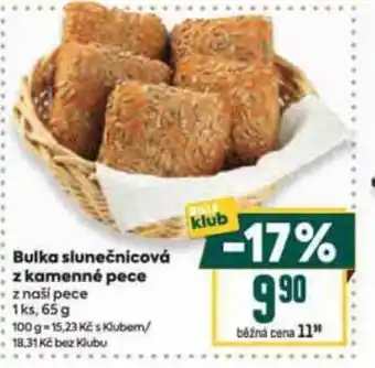 Billa Bulka slunečnicová z kamenné pece nabídka