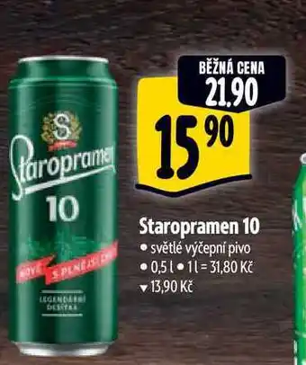 Albert Staropramen 10 0,5 l nabídka