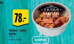 Albert Yakitori - kuřecí špízky 115 g nabídka