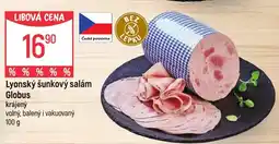 Globus Lyonský šunkový salám Globus nabídka