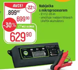 Globus Nabíječka s mikroprocesorem nabídka