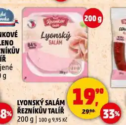 Penny Market Lyonský salám nabídka