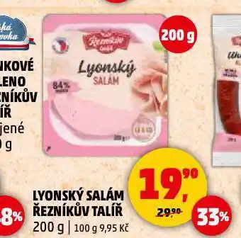 Penny Market Lyonský salám nabídka