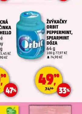 Penny Market Peppermint žvýkačky nabídka