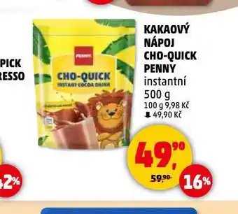 Penny Market Kakaový náoj cho-quick penny nabídka